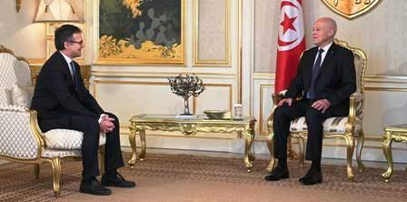 Tunisia – Fabrizio Saggio pays farewell visit to Kaïs Saïed