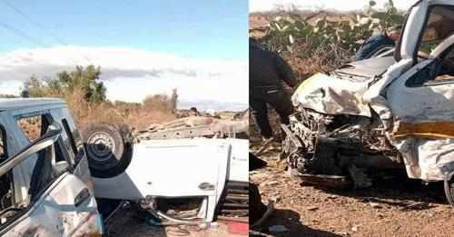 Tunisia – Sbeitla: sports team victim of road accident
