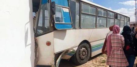 Tunisia – Medenine: 30 students injured in school bus accident