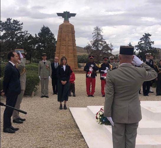 Tunisia-French Embassy in Tunisia: Tribute to Tunisian riflemen
