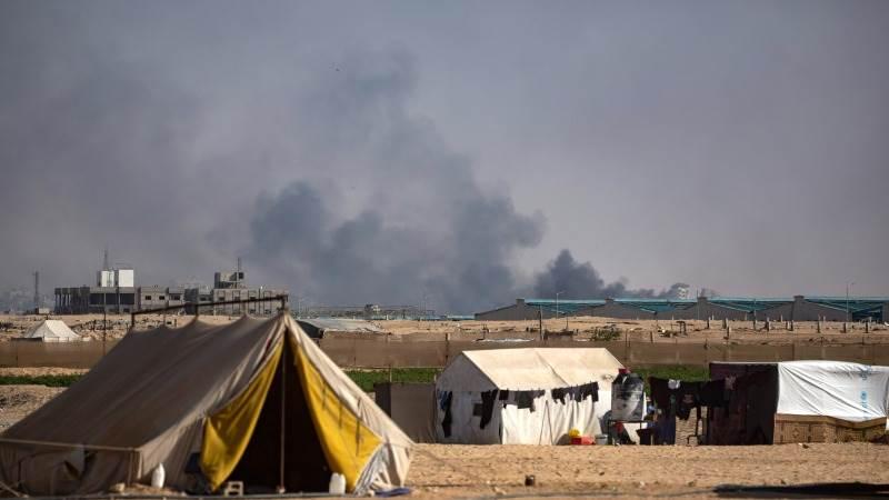 Israeli strike on refugee camp near Rafah  leaves 11 dead