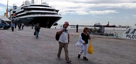 Tunisia – Sousse: Cruise ship docking with 65 passengers on board