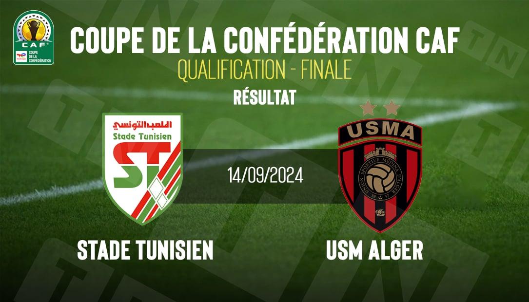 Coupe de la CAF : le ST bat l’USMA de Nabil Maaloul