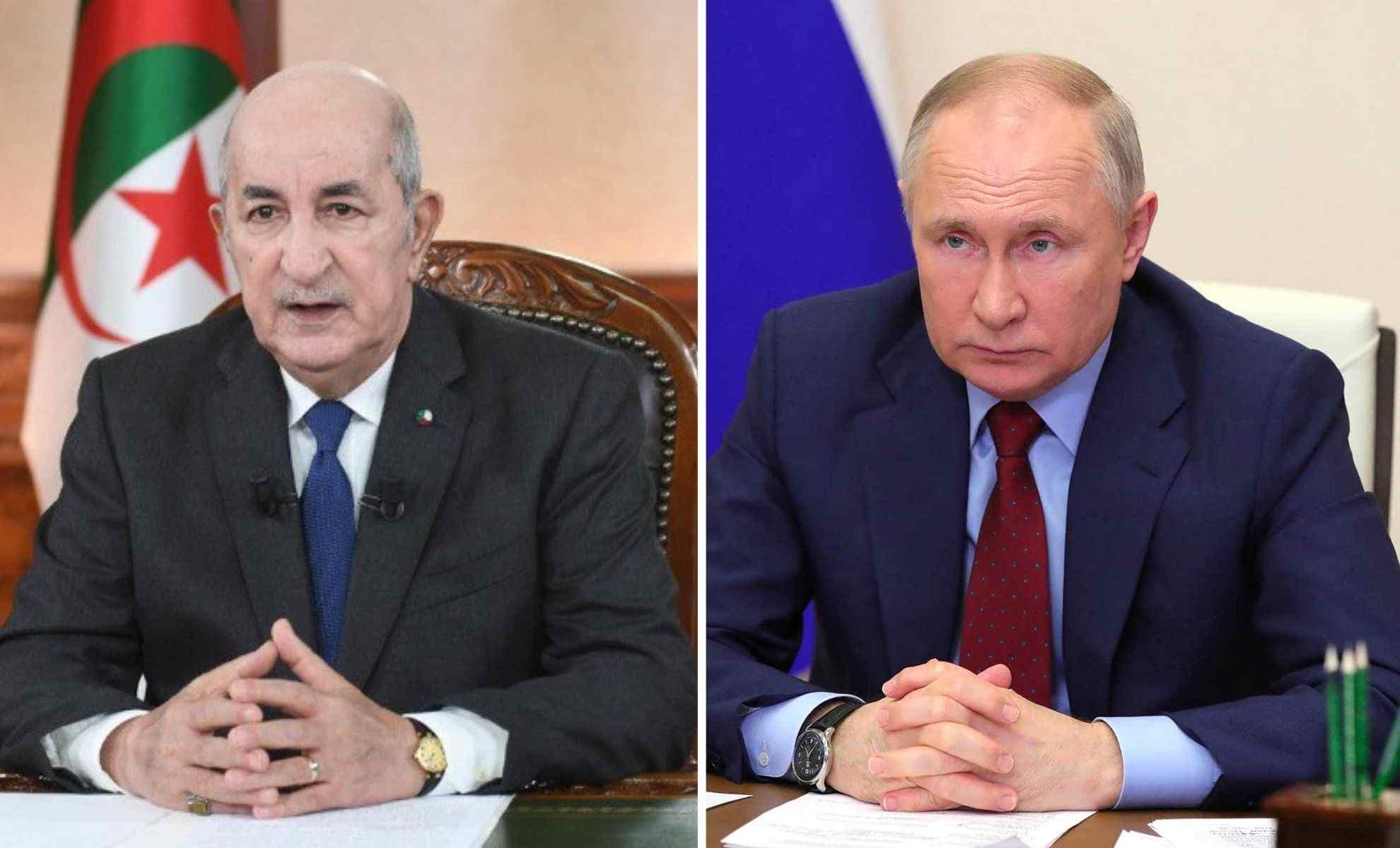 Algérie : Tebboune passe 3 jours chez Poutine, au grand dam des Occidentaux