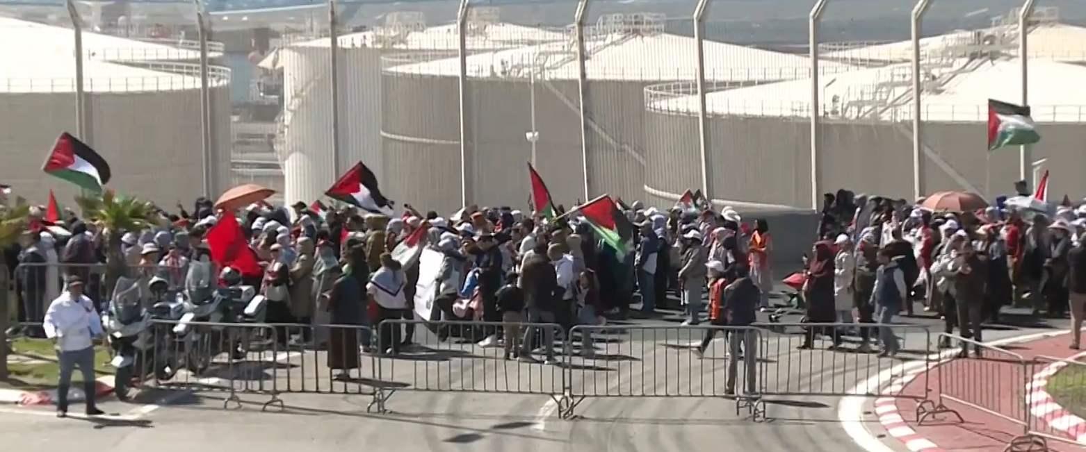 Des Marocains en colère face à la complicité logistique présumée avec Israël