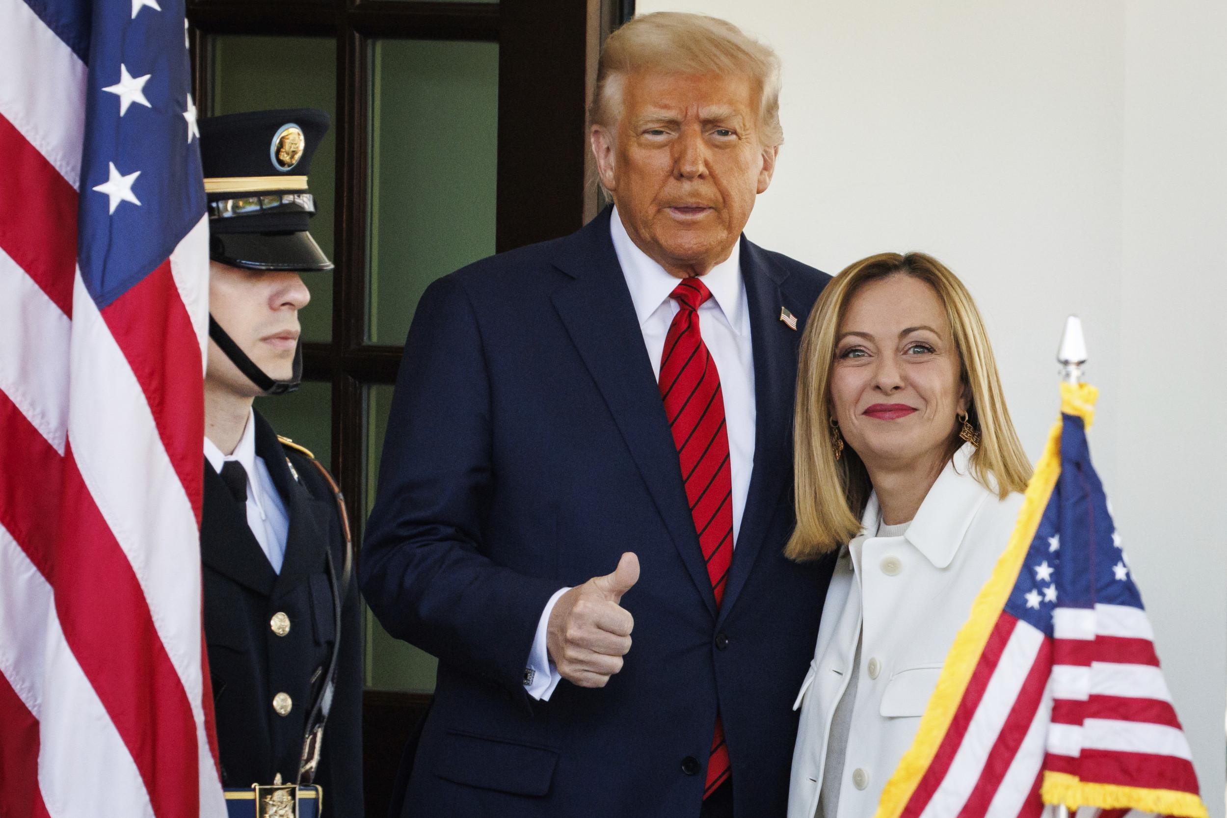 Surtaxes : La magie de Meloni a encore opéré, Trump sûr “à 100%” de signer...