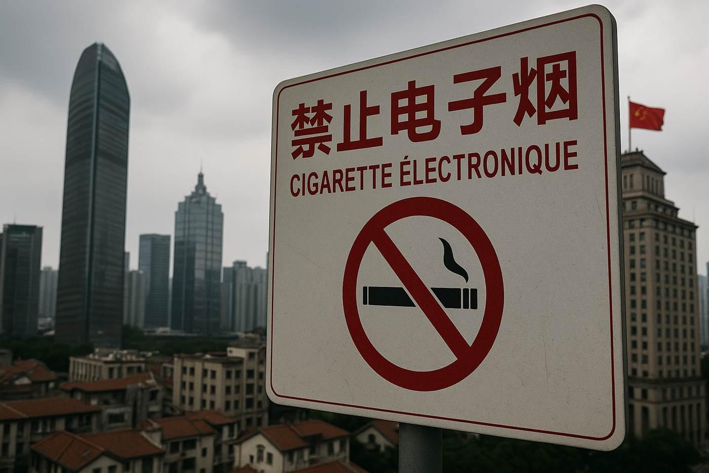 Vape : la Chine, premier producteur mondial, restreint sévèrement son usage intérieur