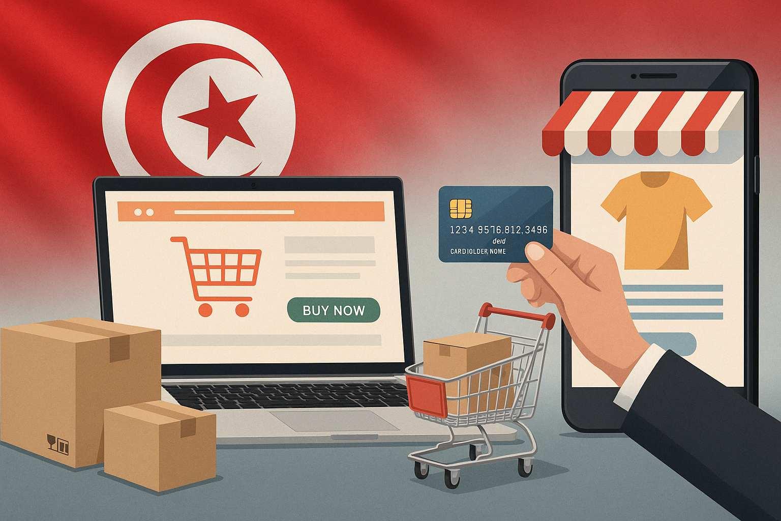 Le e-commerce tunisien face à ses contradictions : croissance d’usage, fragilité économique