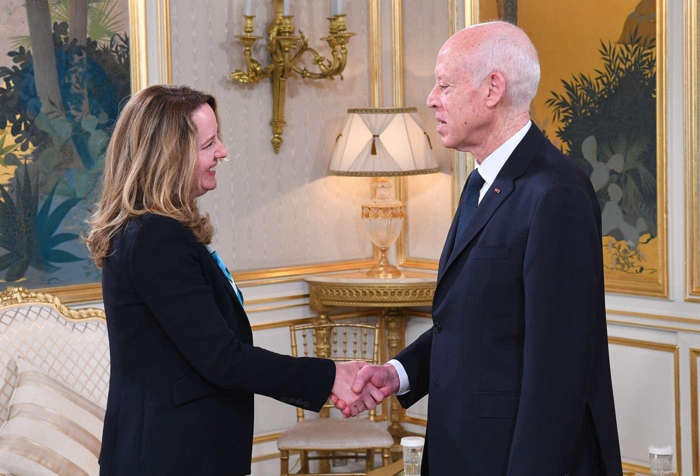 Kaïs Saïed réaffirme le refus de la Tunisie d’être une zone de transit pour les...